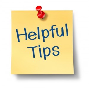 helpful tips